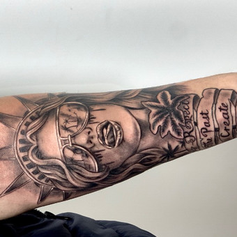 Tatuiruočių eskizų piešimas Kaunas Rytis Songaila nuotrauka 2