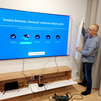 Televizorių pakabinimas Vilnius Aleksandr Jeljaševič nuotrauka 6 Televizorių remontas Vilnius Aleksandr Jeljaševič nuotrauka 6