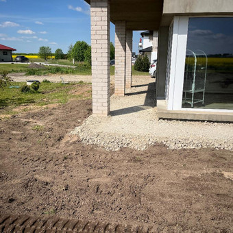 Sklypų lyginimas, nukasimas, kelmų rovimas. Panevėžys MB Dokasa nuotrauka 2 Sklypo lyginimas, formavimas Panevėžys MB Dokasa nuotrauka 2