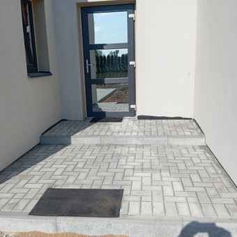 Laiptai iš trinkelių Alytus Trinkeliu Klojimas Dzukija nuotrauka 2