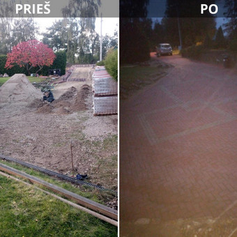 Padarom reikiamą ploto gylį.
atsižvelgiam kas toje zonoje jiudes lengvasis transportas, sunkusis, ar pėstieji. Dirbame atsakingai ir atsizvelgema ypač į kokybę. Suteikiama 2m garantija. Vilnius Gediminas Lisavičius nuotrauka 3 Trinkelių klojimas. Vilnius Gediminas Lisavičius nuotrauka 3