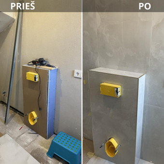 Smulkūs plytelių klojimo darbai. Kaunas Mano Meistras nuotrauka 1 Plytelių klijavimas Kaunas Mano Meistras nuotrauka 1