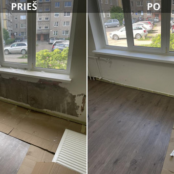 Struktūros uždėjimo technika.
Kokybiškai ir greitai glaistome sienas.
Darome sienų pataisymus.Pvz. po radiatorių keitimo ir pan. Kaunas Mano Meistras nuotrauka 8 Sienų glaistymas Kaunas Mano Meistras nuotrauka 8