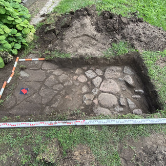 Žvalgomieji archeologiniai tyrimai Klaipėda Donatas Zubrickas nuotrauka 1