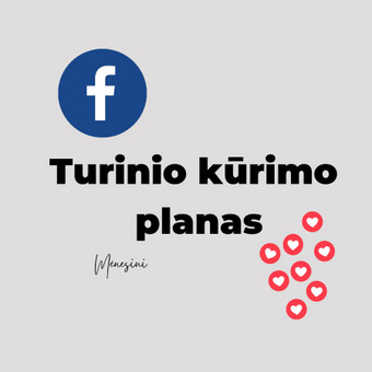 Postų, stories kūrimo eiga, idėjos, tinkamiausias metas kurti turinį.
Veiksmai kuriuos būtina atlikti savaitės, dienos, mėnesio eigoje.
Idėjos, patarimai, tikslingi veiksmai. Kaunas Gintarė Prediger nuotrauka 4 Facebook turinio kūrimo planas Kaunas Gintarė Prediger nuotrauka 4