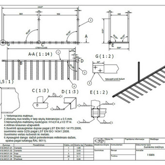 Braižyba „AutoCAD 2D“ programa Šiauliai Robertas nuotrauka 2 Braižyba „AutoCAD 2D“ programa Šiauliai Robertas nuotrauka 2