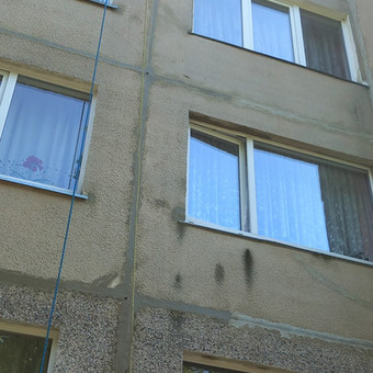 - Tarpblokinių siūlių remontas, hermetizavimas.Išardom senas siūles, įdedame bananą, alsuoklį, užtinkuojame ir užtepame hermetiką. Klaipėda MB "Uostamiesčio aukštalipiai" nuotrauka 5 Blokinių namų siūlių hermetizavimas Klaipėda MB "Uostamiesčio aukštalipiai" nuotrauka 5