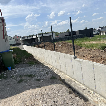 Atraminės sienelės Kaunas Pamatų įrengimas nuotrauka 6