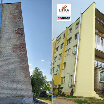 Dažymo darbai aukštyje Alytus LITIKA IR PARTNERIAI nuotrauka 2