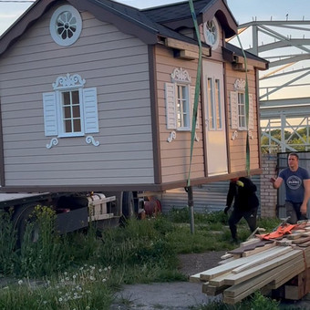Sodo, mediniai nameliai Klaipėdos rajonas Mr. Jonas MB nuotrauka 6