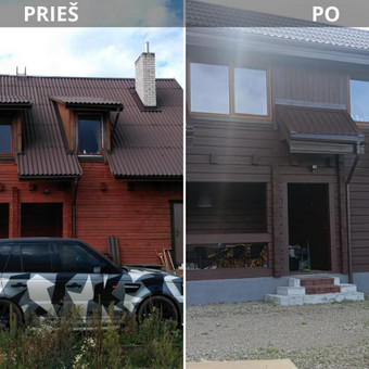 Stogų remontas Vilnius MB "Brolių mūro darbai" nuotrauka 1
