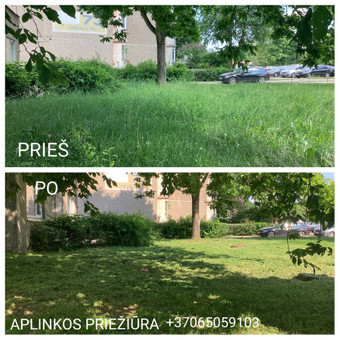 Žolės pjovimas Kaunas MB "Bardis" nuotrauka 1