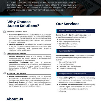 SharePoint programavimo/adminstravimo paslaugos Vilnius Ausca Solutions nuotrauka 1