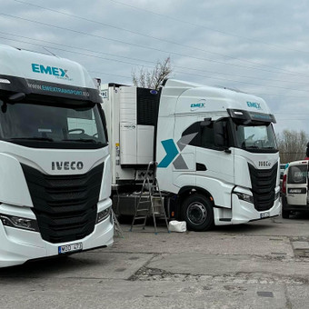 Reklama ant transporto Klaipėdos rajonas m.šidlausko ind. veikla nuotrauka 1