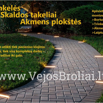 Trinkelių klojimas / Laiptų įrengimas Vilnius Vejos Broliai nuotrauka 9