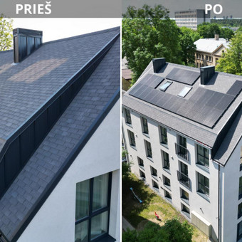 Saulės elektrinių montavimas Vilnius MB Solarnovus nuotrauka 1