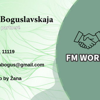 Vizitinių kortelių maketavimas Vilnius Mariana Adamonis nuotrauka 6