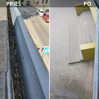 Stogų ir lietvamzdžių valymas Vilniaus rajonas Eugenijus nuotrauka 8
