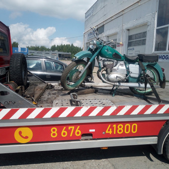 Motociklų pervežimas Panevėžys Remigijus nuotrauka 5
