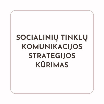 Strategija skirtingose soc. tinklų platformose. Konkurentų komunikacijos analizė, tikslų, uždavinių ir tikslinės auditorijos išgryninimas, rekomendacijos ir patarimai tolimesnei komunikacijai. Vilnius Liveta Šikarskaitė nuotrauka 3 Socialinių tinklų komunikacijos strategijos kūrimas Vilnius Liveta Šikarskaitė nuotrauka 3