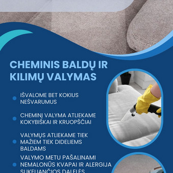 Čiužinių valymas Vilnius Sonik Tvarka nuotrauka 5