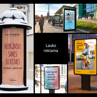 Lauko reklamos kūrimas Vilnius Ramas nuotrauka 9