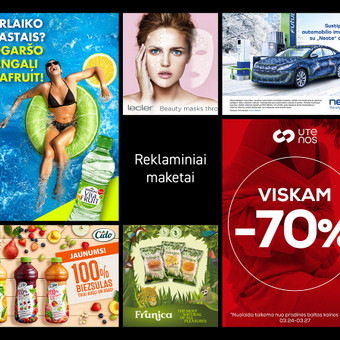 Plakatų maketavimas Vilnius Ramas nuotrauka 8