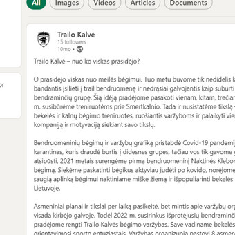 Pranešimų spaudai rengimas Kaunas Kita Koja MB nuotrauka 5