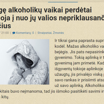 Straipsnių rašymas Kaunas Kita Koja MB nuotrauka 1