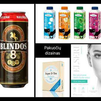 Produktų pakuočių, etikečių kūrimas Vilnius Ramas nuotrauka 2