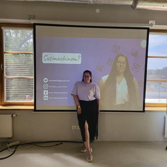 Seminarų vedimas Klaipėda Ieva Makiejevaitė nuotrauka 1
