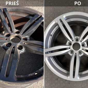 Ratlankių dažymas Vilnius 3GDetailing nuotrauka 12
