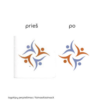 Logotipų perpiešimas/rekonstrukcija Vilnius Laura Gri nuotrauka 16