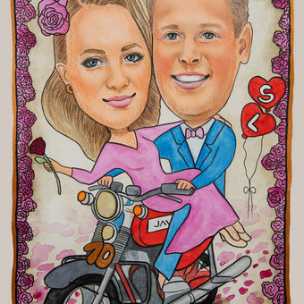 Šaržų piešimas Panevėžys POP ŠARŽAI nuotrauka 3