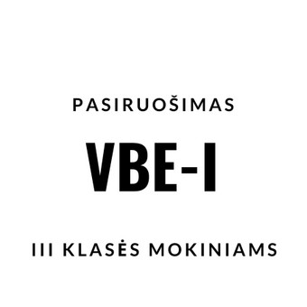 Ruošiu III gimnazijos klasės moksleivius valstybinio brandos egzamino I daliai. Vilnius Nerijus nuotrauka 23 Pasiruošimas VBE (I dalis) Vilnius Nerijus nuotrauka 23