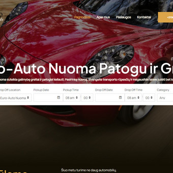 Svetainių dizainas (web design) Alytus Lukas nuotrauka 1