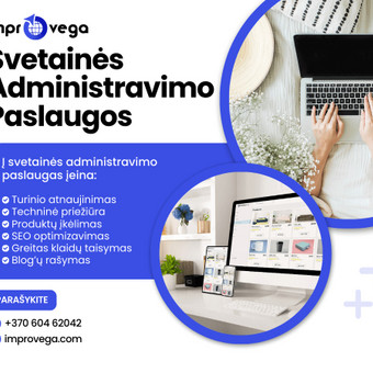 Mūsų IT specialistų komanda prižiūrės jūsų svetainę, kad ji būtų apsaugota, funkcionali ir sklanžiai veiktų. Šiauliai MB "Improvega" nuotrauka 8 Interneto svetainių priežiūra Šiauliai MB "Improvega" nuotrauka 8