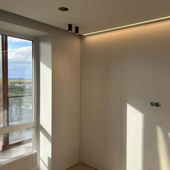 Sienų glaistymas Vilnius Sienų glaistymas ir dažymas. nuotrauka 4