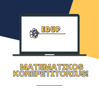 Papildomas matematikos mokymas Vilnius EdUp nuotrauka 1