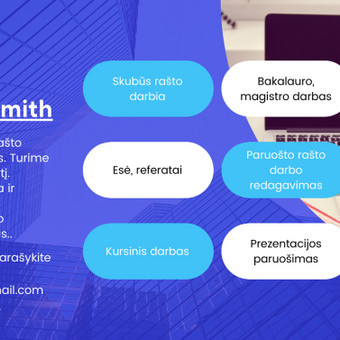 Esės paruošimas Kaunas UniWordsmith nuotrauka 15