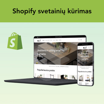 El. parduotuvių kūrimas Kaunas Matas Morkūnas nuotrauka 1