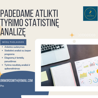 Statistinė analizė su Jasper programa Kaunas UniWordsmith nuotrauka 17