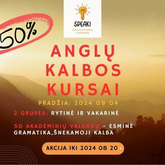 Anglų kalbos kursai Kaunas Ugnė Rudaitienė nuotrauka 1