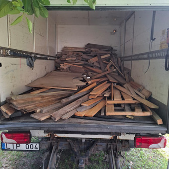 Statybinių atliekų išvežimas Kaunas Siuksliu isvezimas Griovimo darbai nuotrauka 5