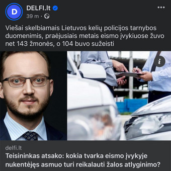 Žalos (turtinės, neturtinės) atlyginimo priteisimo dokumentų rengimas Kaunas Martynas Antanaitis nuotrauka 13