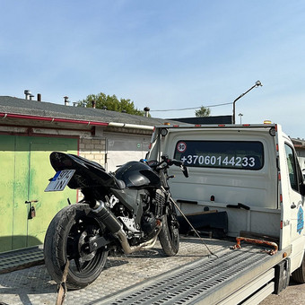 Motociklų pervežimas Klaipėda Erento MB nuotrauka 5