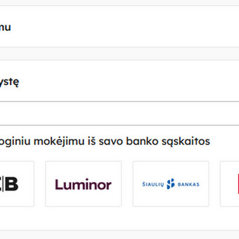 Mokėjimo sistemų pajungimas Kaunas UAB "Elektroninio Verslo Grupė" nuotrauka 3