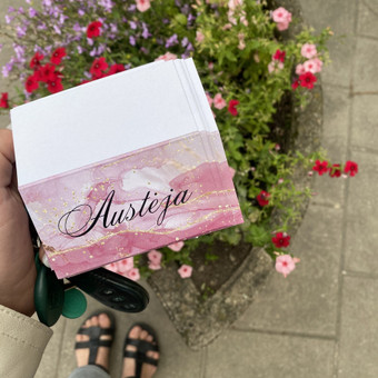 Stalo kortelių gamyba Vilnius Karolina Schlöger nuotrauka 4