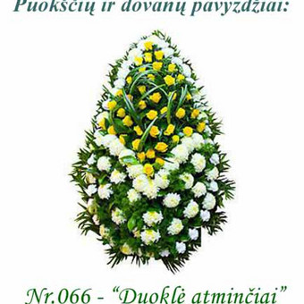 Gėlių pristatymas Lietuvoje ir užsienyje. Vilnius Stonkaus firma "ASTON" nuotrauka 3 Gedulo vainikų ruošimas Vilnius Stonkaus firma "ASTON" nuotrauka 3