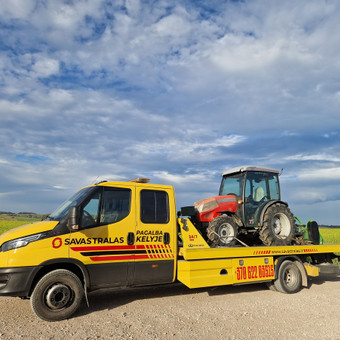 Automobilių pervežimas, transportavimas Klaipėda Mb Savas Tralas LT nuotrauka 7